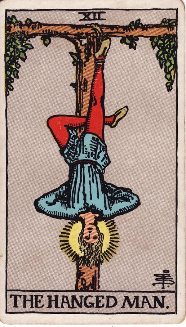 倒吊人 The Hanged Man 塔羅牌