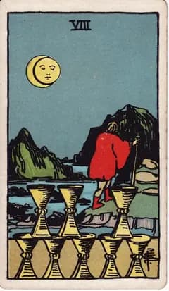 聖杯八 Eight of Cups