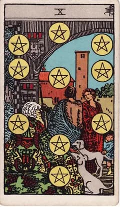 錢幣十 Ten of Pentacles
