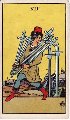 寶劍七 Seven of Swords