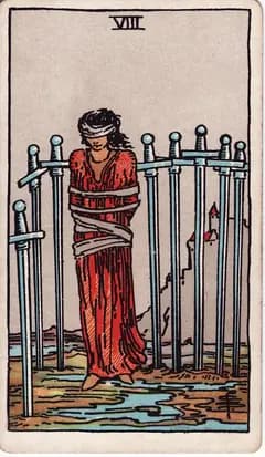 寶劍八 Eight of Swords