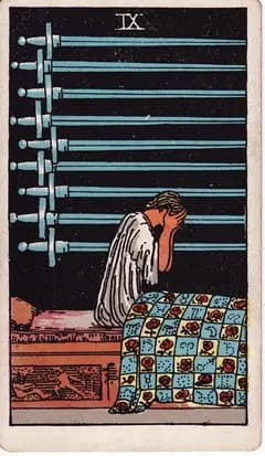 寶劍九 Nine of Swords