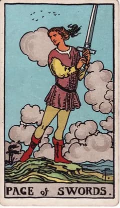 寶劍侍者 Page of Swords