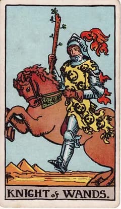 權杖騎士 Knight of Wands