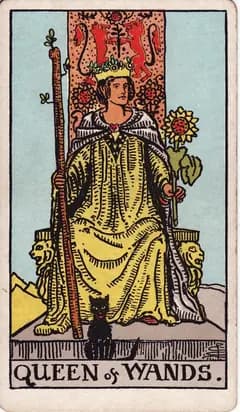 權杖王后 Queen of Wands
