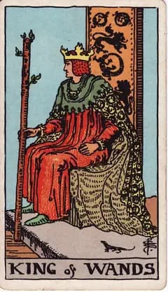 權杖國王 King of Wands