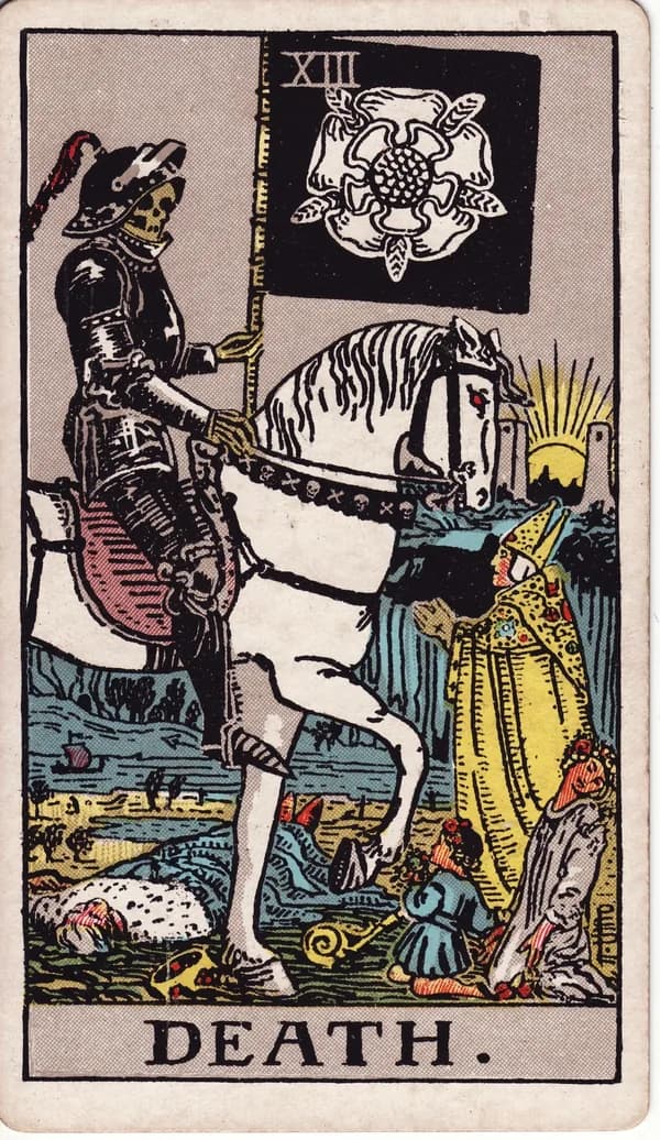 死神 Death 塔羅牌