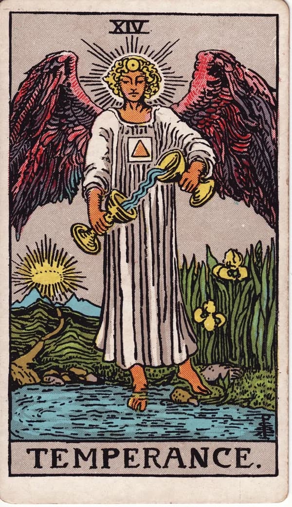 節制 Temperance 塔羅牌