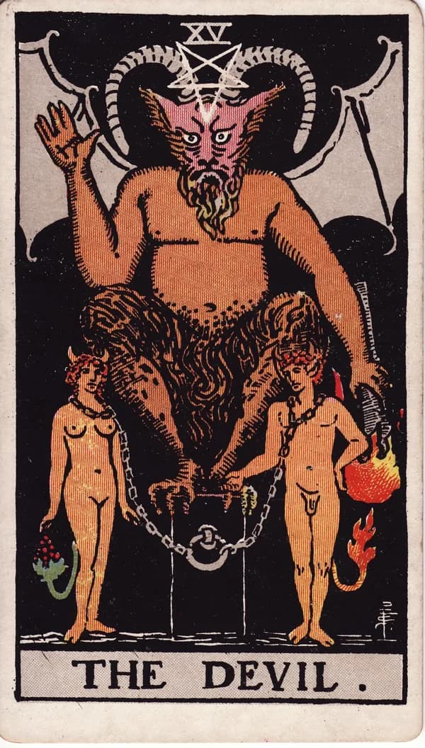 惡魔 The Devil 塔羅牌