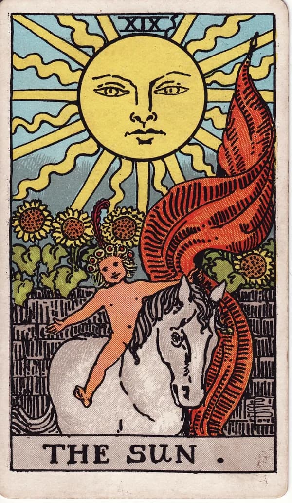 太陽 The Sun 塔羅牌