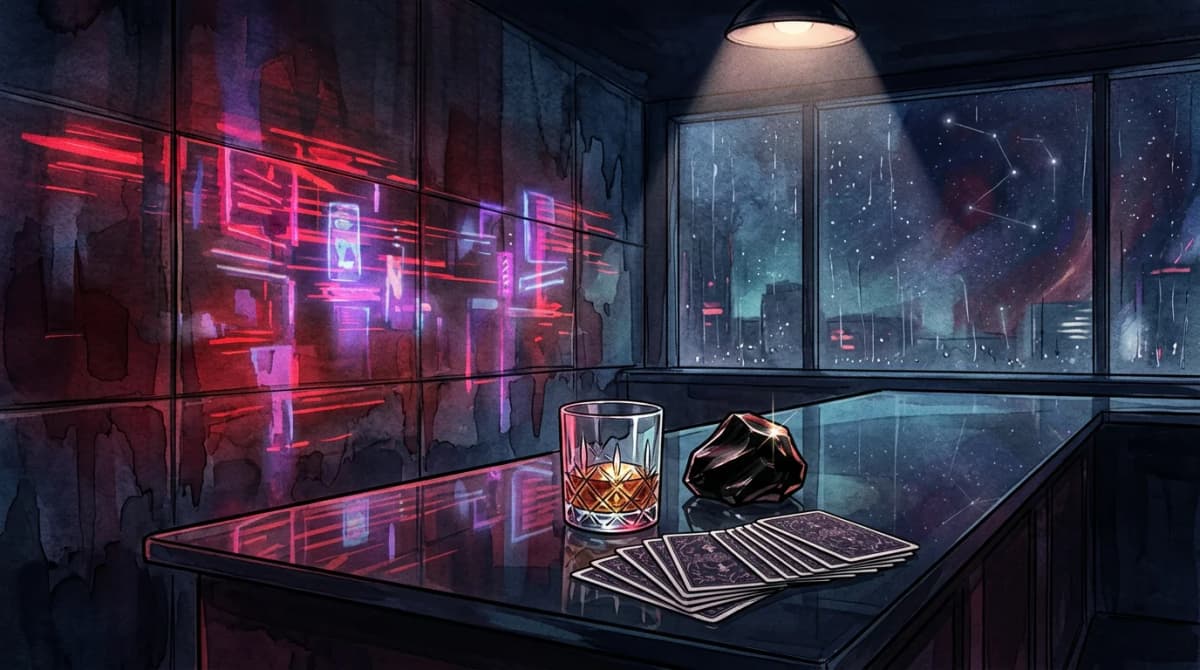 他的工作場景